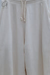 BASERANGE Loose-fitting sports casual pants Made in Portugal BAS-FSPRI000-HUIBAI Off-white FSP